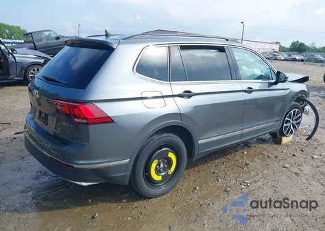 2020 Volkswagen Tiguan 2.0T Se/2.0T Se R-Line Black/2.0T Sel из США, поврежденный, VIN 3VV2B7AX5LM142418